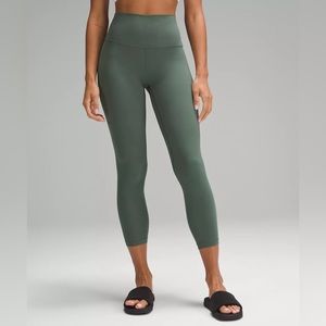 NWOT Lululemon Align 25” - Dark Forest Green (Size 4)
